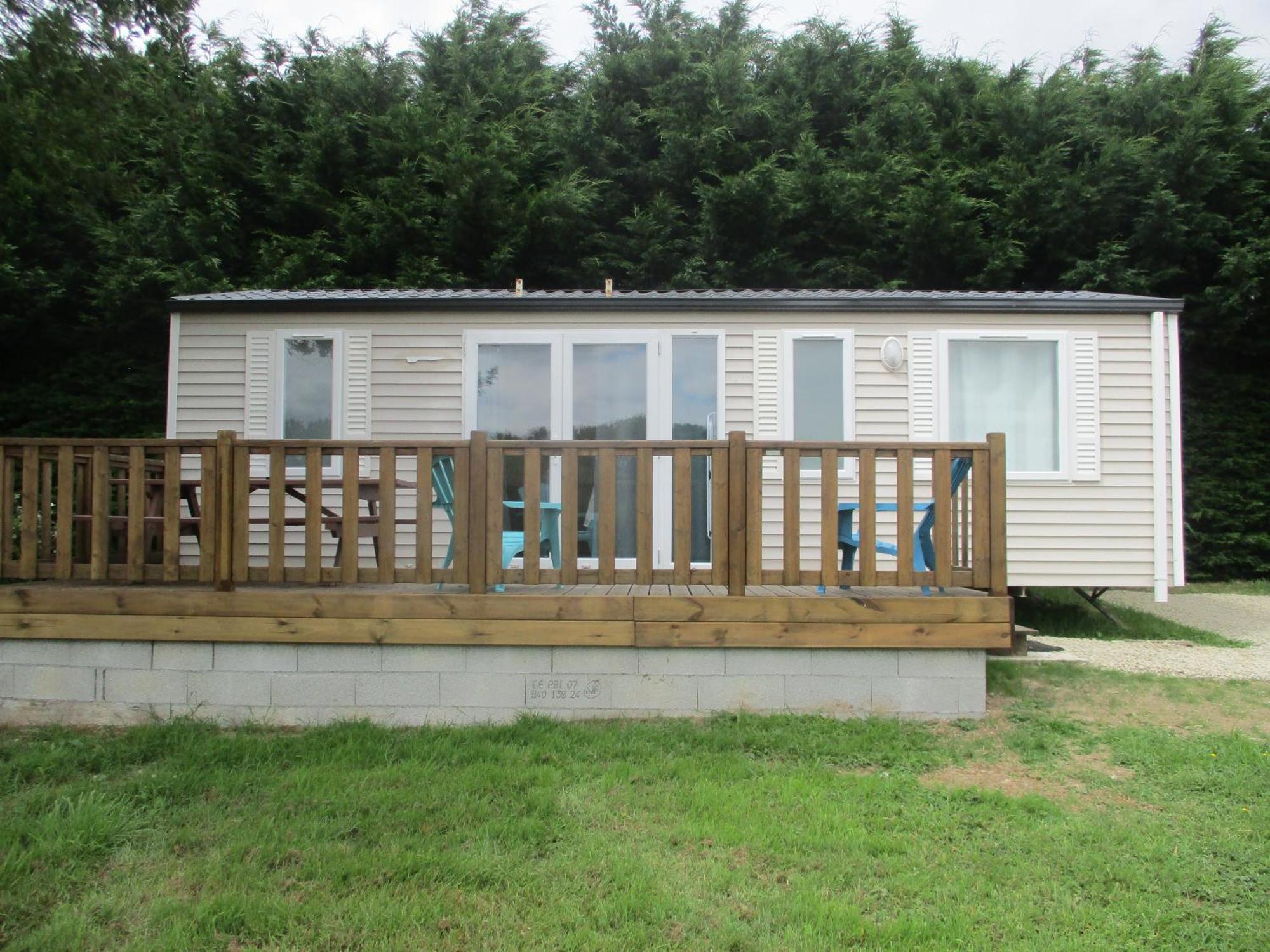 Les Mobile Home De Kerroyal Garlan ภายนอก รูปภาพ